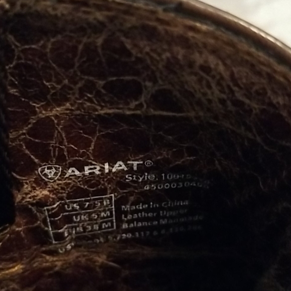 Ariat boots - Picture 5 of 5